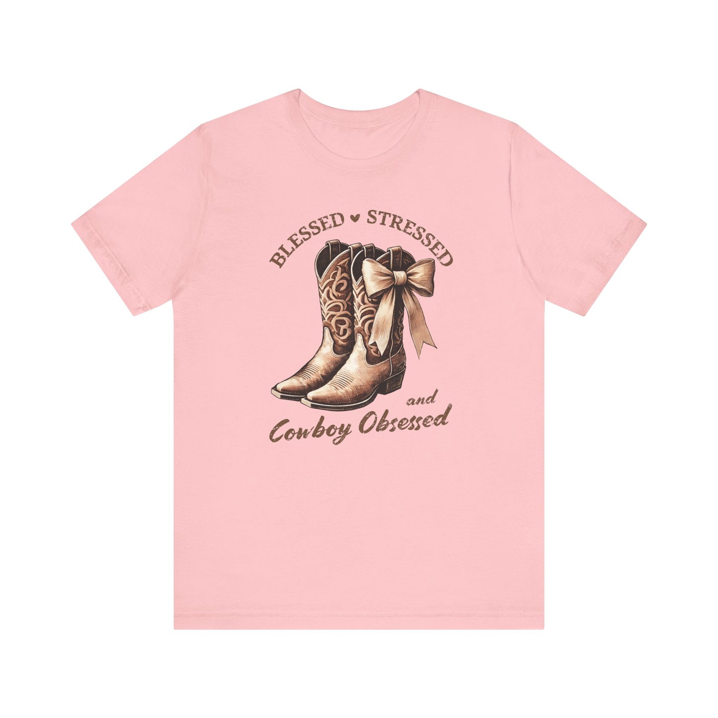 Blessed Stressed & Cowboy Obsessed Tee