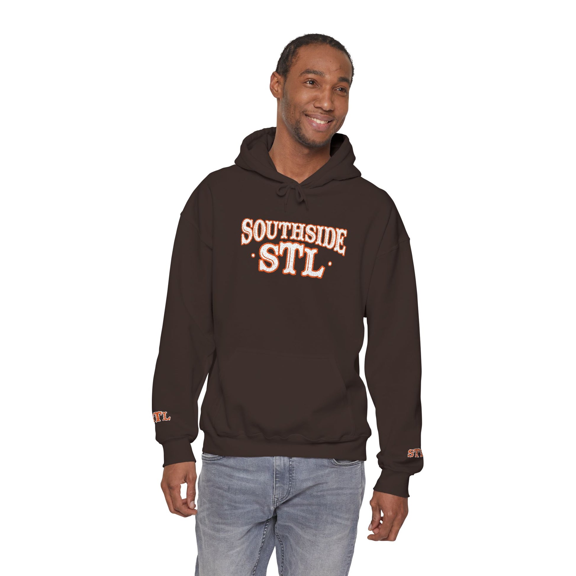 Embroidered Hoodie - Southside STL Design Printify