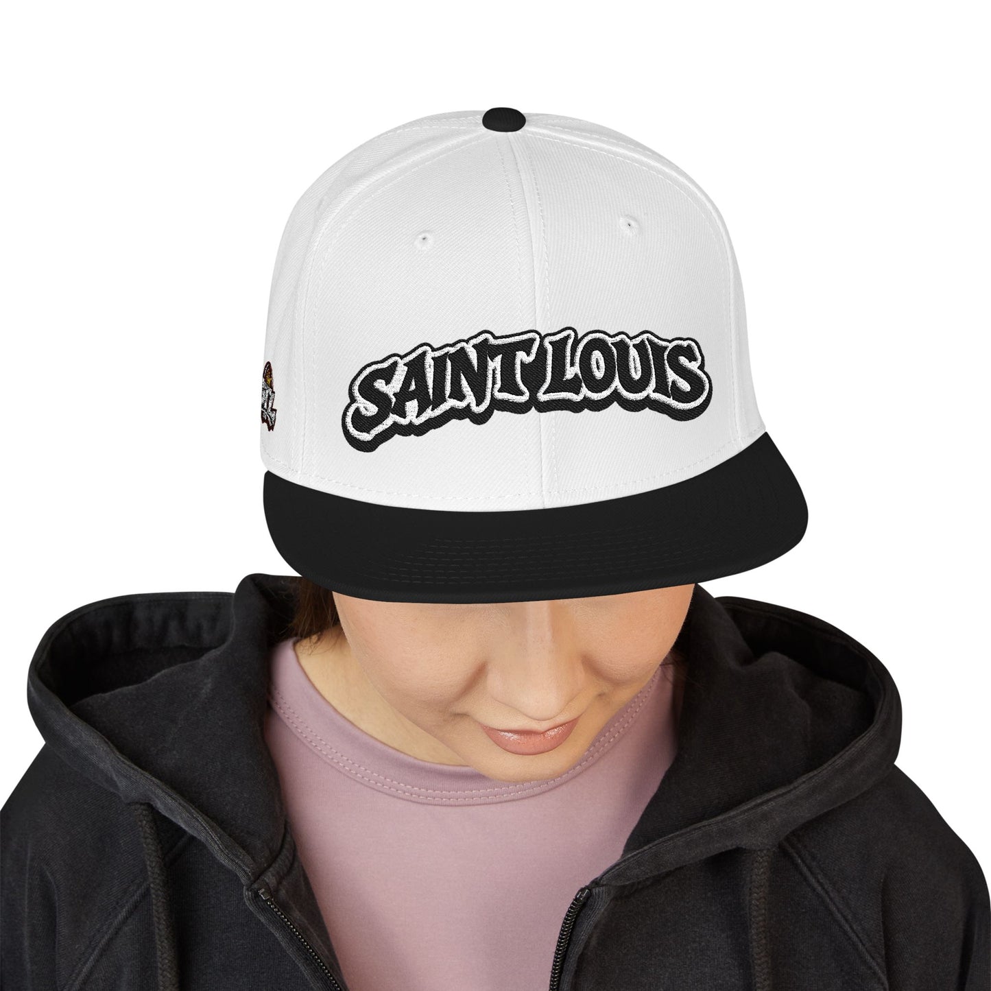 Embroidered Saint Louis Snapback Hat — Bold Streetwear Cap