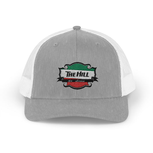 Trucker Cap The Hill St Louis Italian Fare Neighborhood Snapback Hat Printify