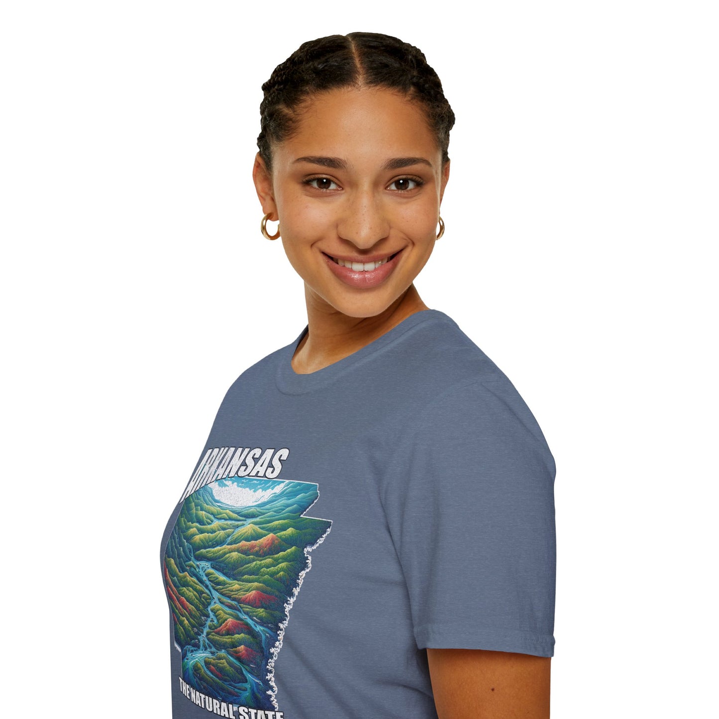 Arkansas The Natural State Graphic Tee