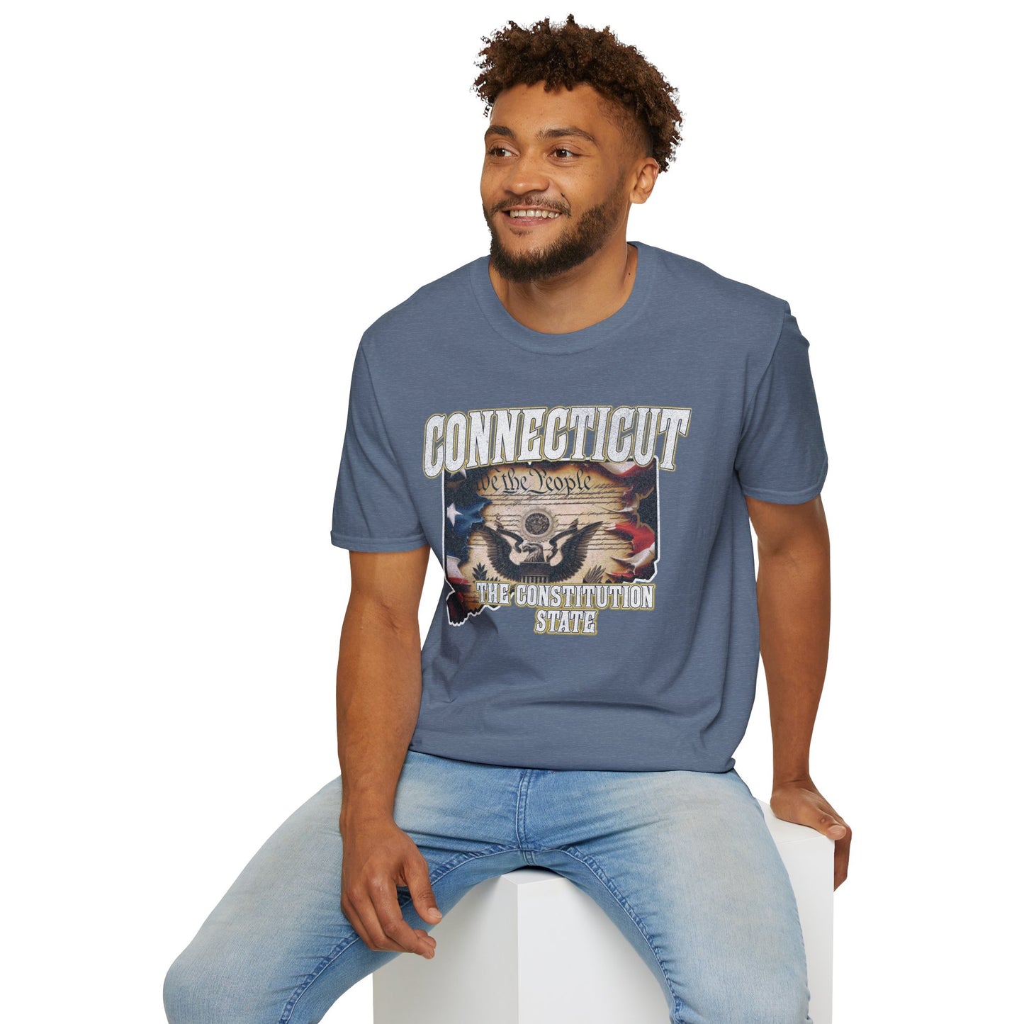 Connecticut The Constitution State Unisex Soft style T-Shirt