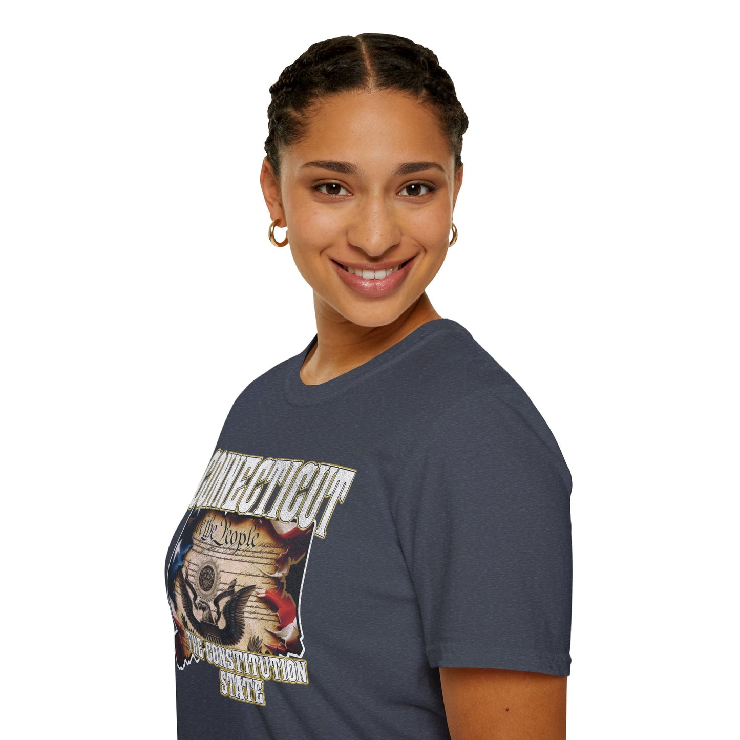 Connecticut The Constitution State Unisex Soft style T-Shirt