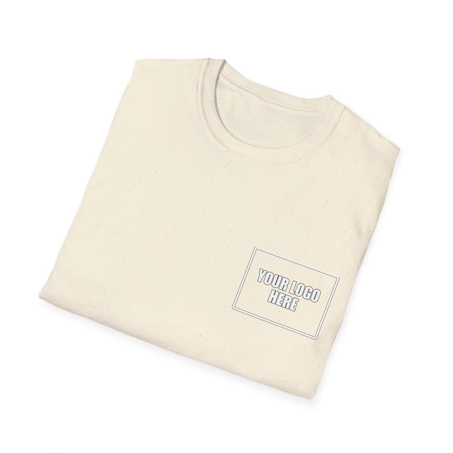 Custom Front Pocket Logo Work T-Shirt