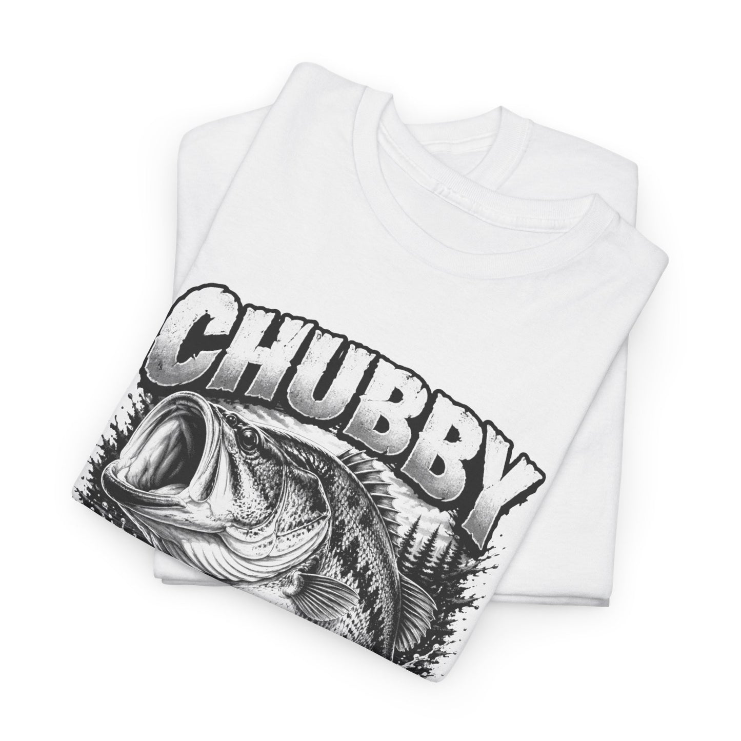Fishing T-Shirt — "Chubby Chaser" Bass Graphic Tee