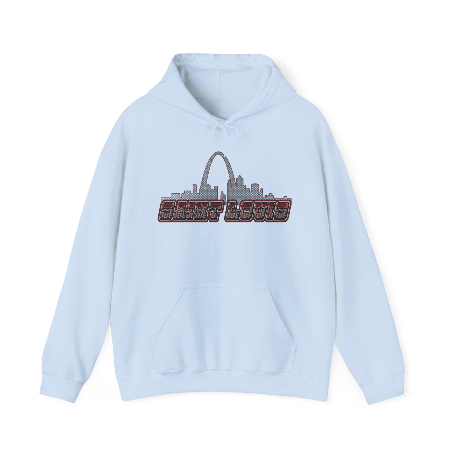 Saint Louis Graphic Hoodie - Unisex Sweatshirt Printify