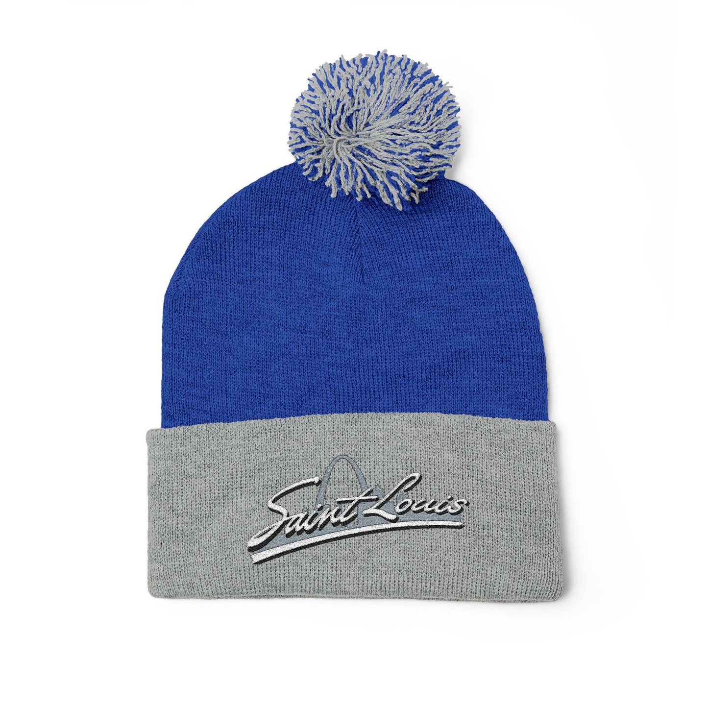 Knit Cap - Saint Louis Embroidered Design