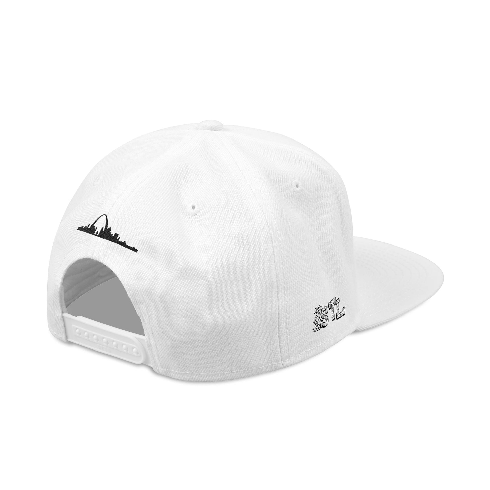 Embroidered Snapback-Full Front Saint Louis Logo Printify