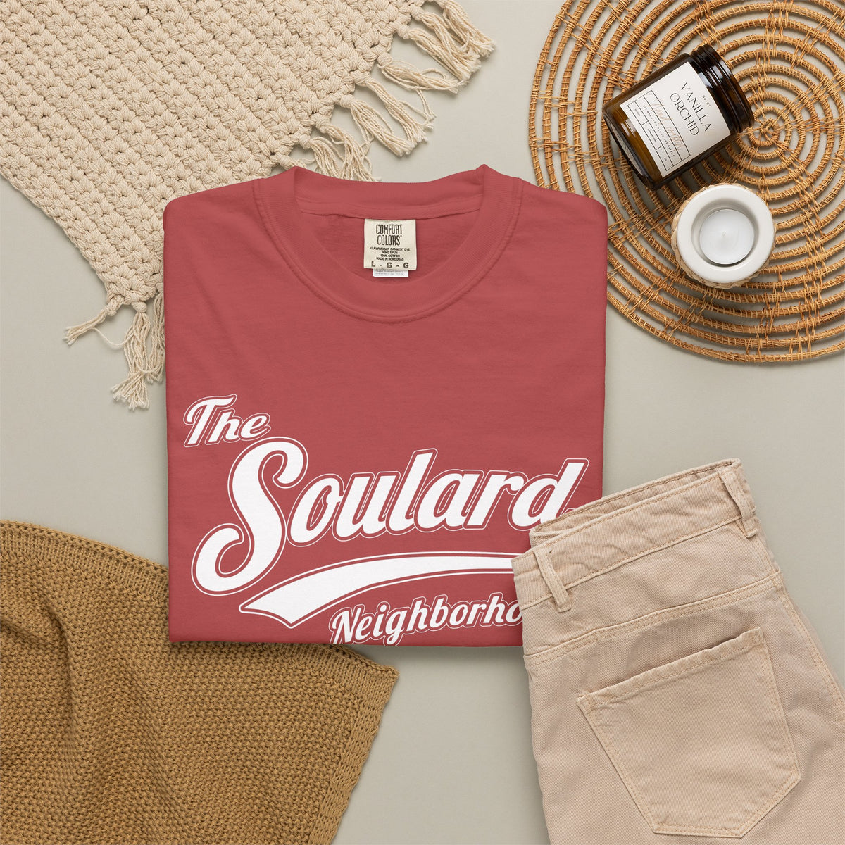 The Soulard Neighborhood Garment-Dyed T-Shirt