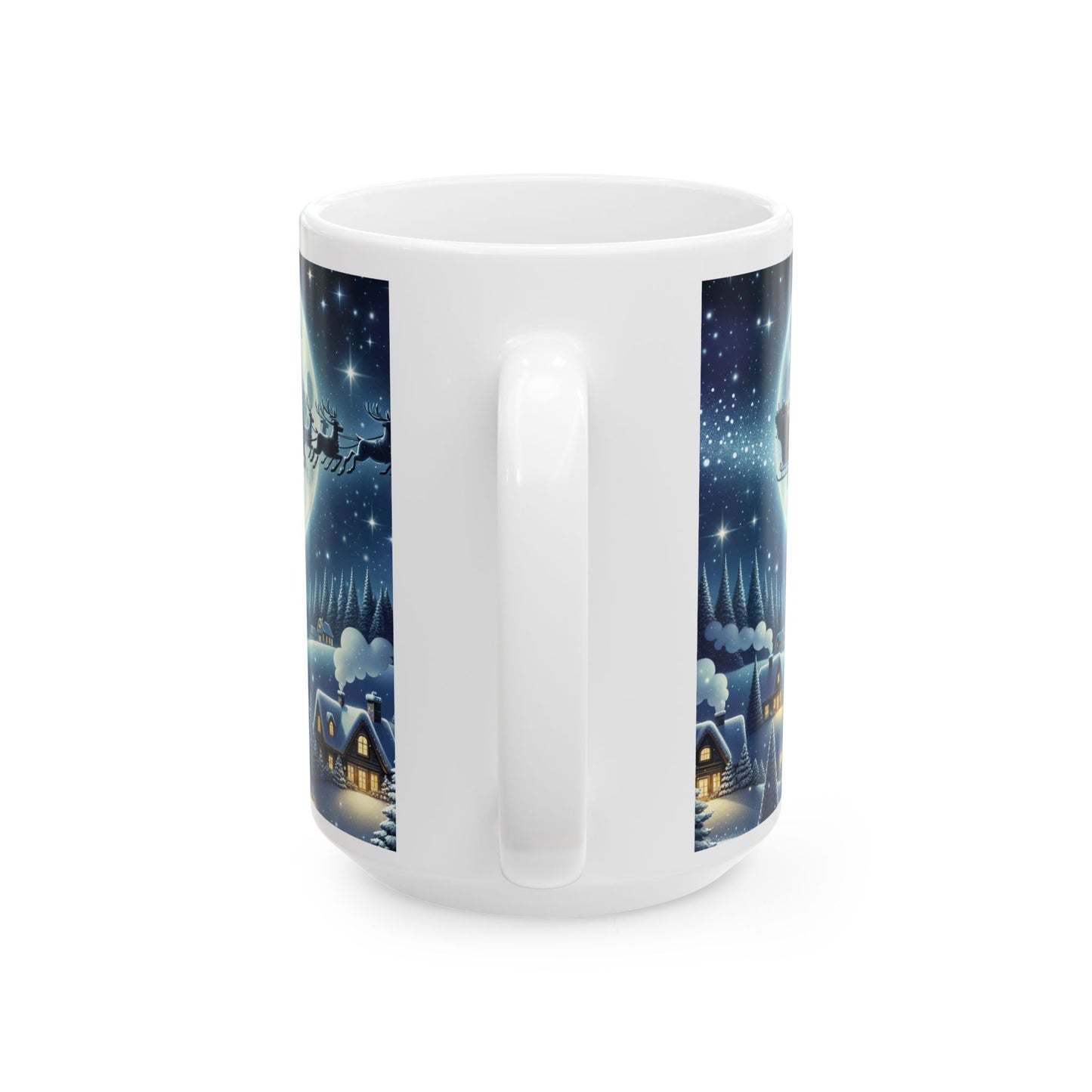 Moonlit Sleigh Ride Mug (11oz, 15oz) -Ceramic