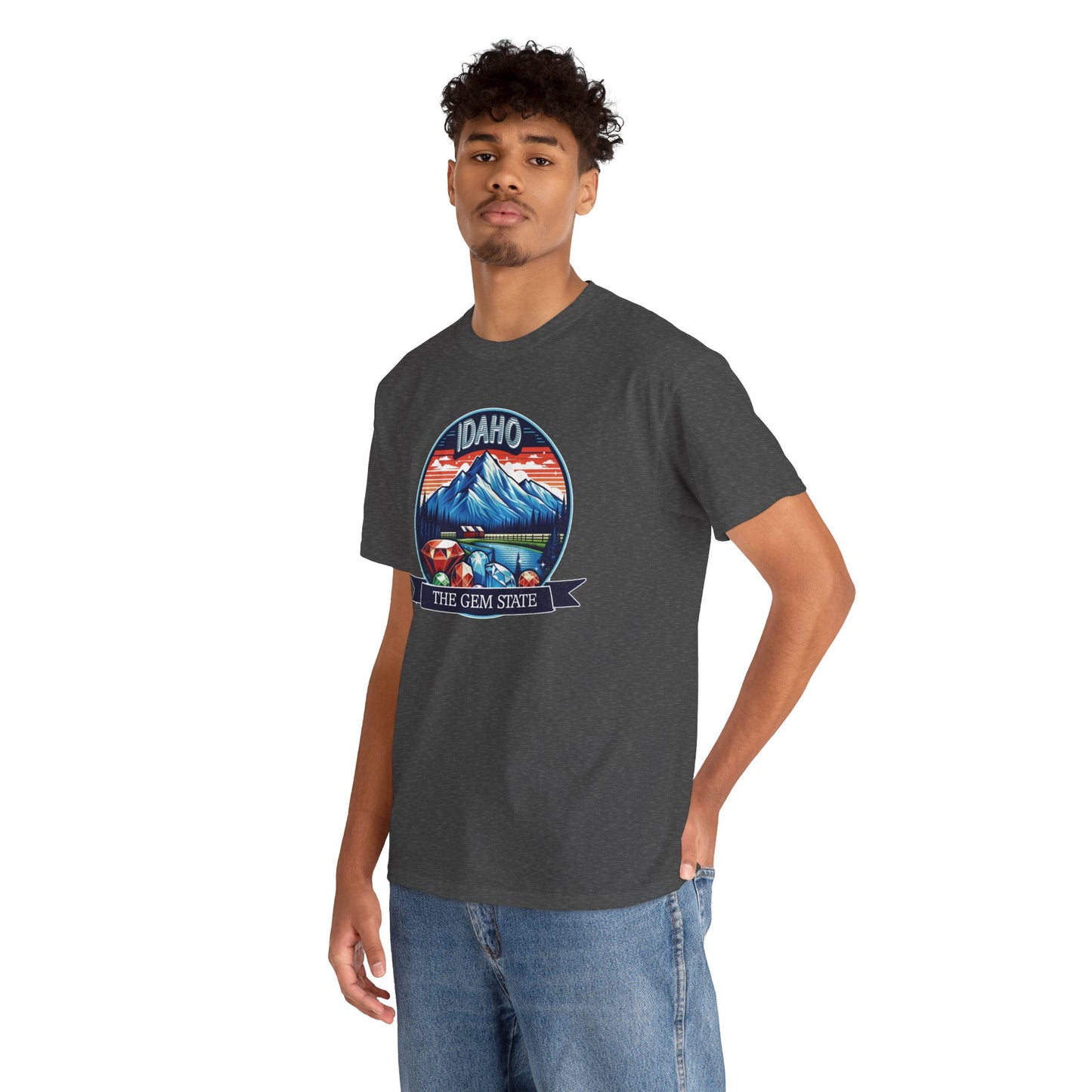 Idaho The Gem State Graphic Tee