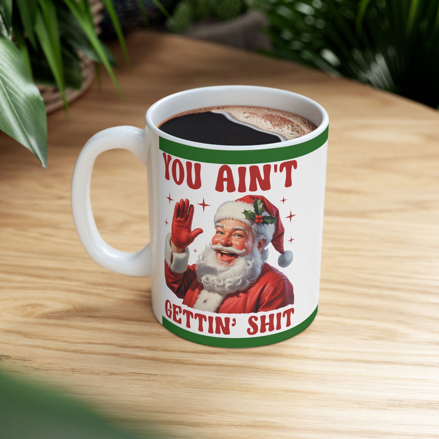 Christmas Santa Ceramic Mug