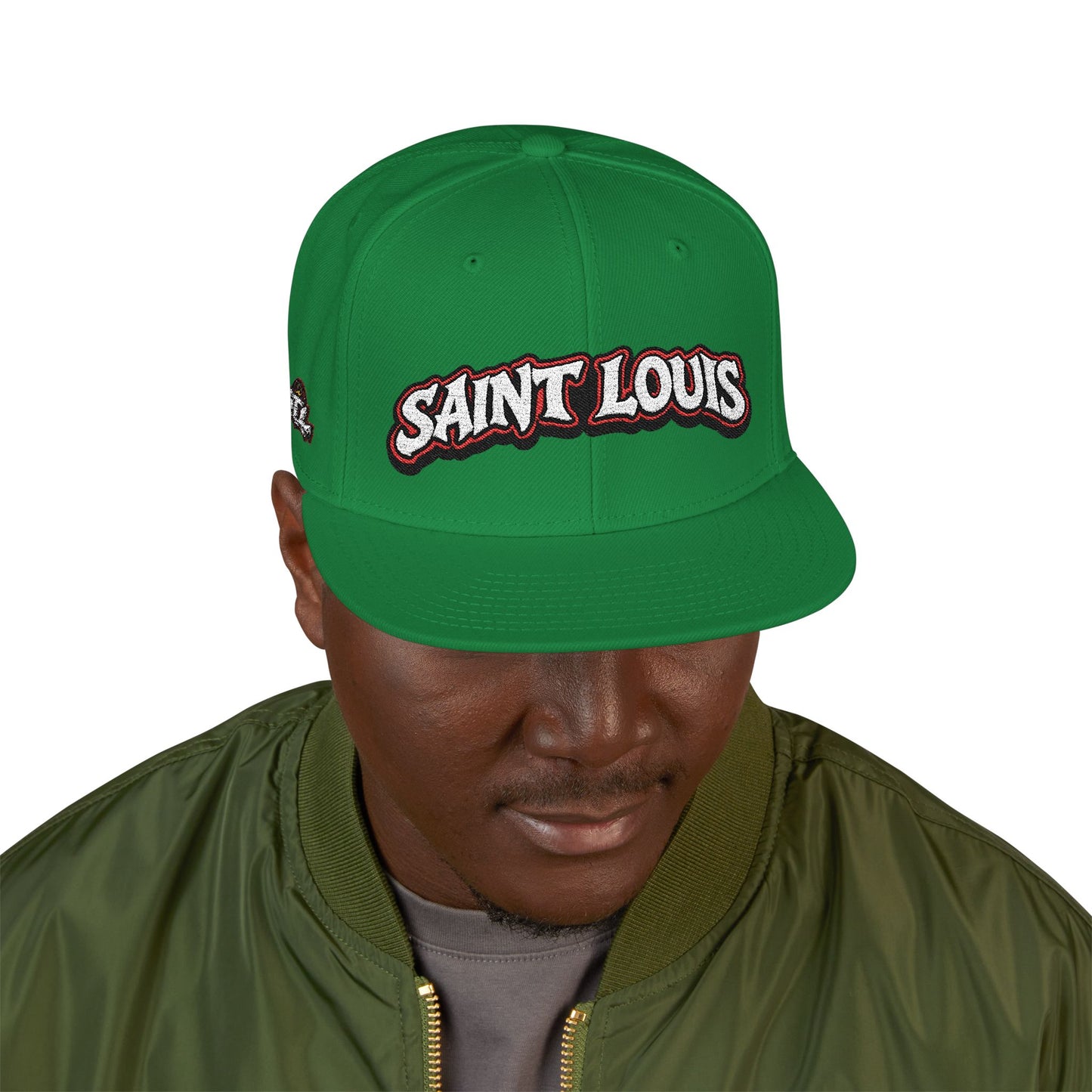 Snapback Hat — ‘St. Louis’ Embroidered Streetwear Cap