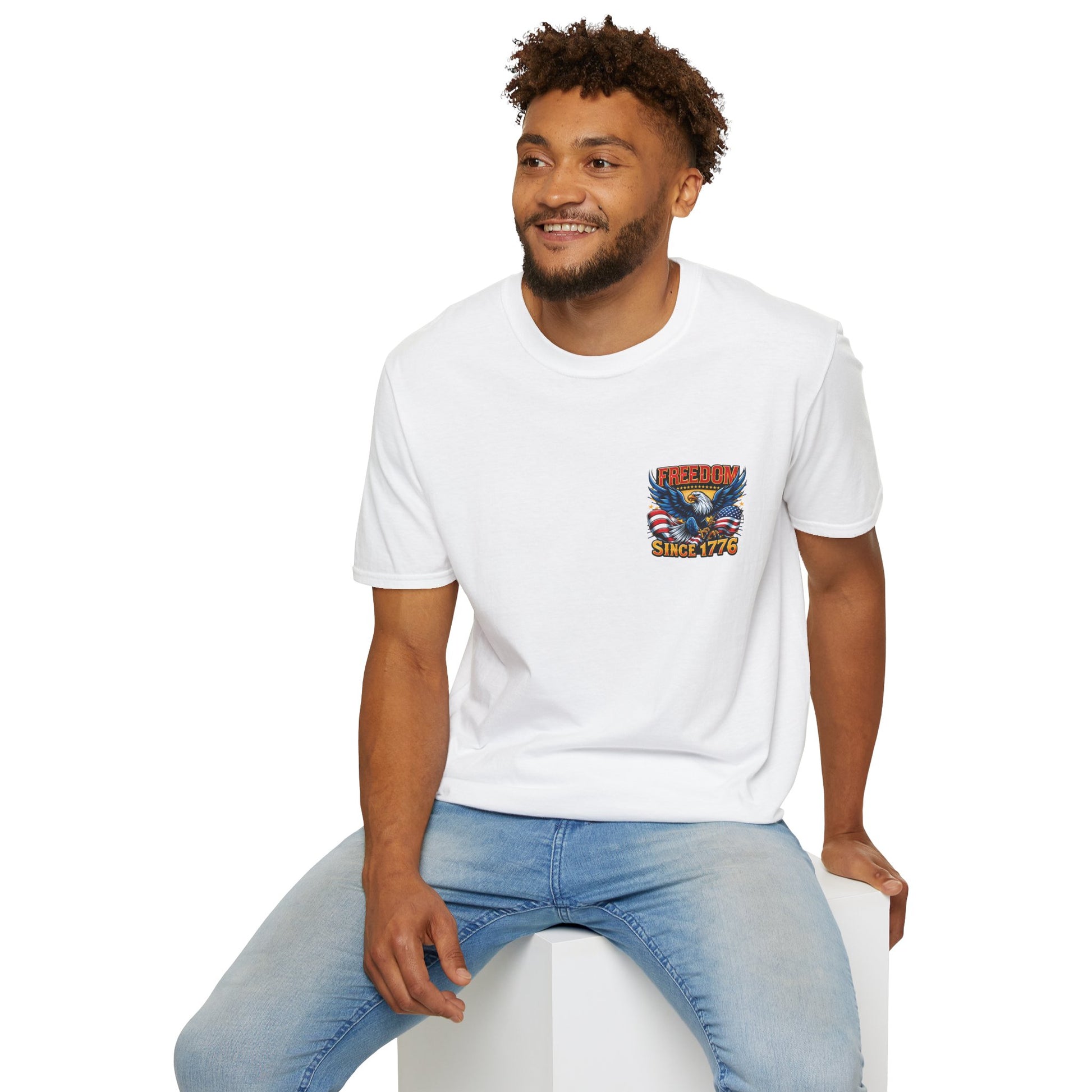 Freedom Since 1776 Graphic Tee Printify