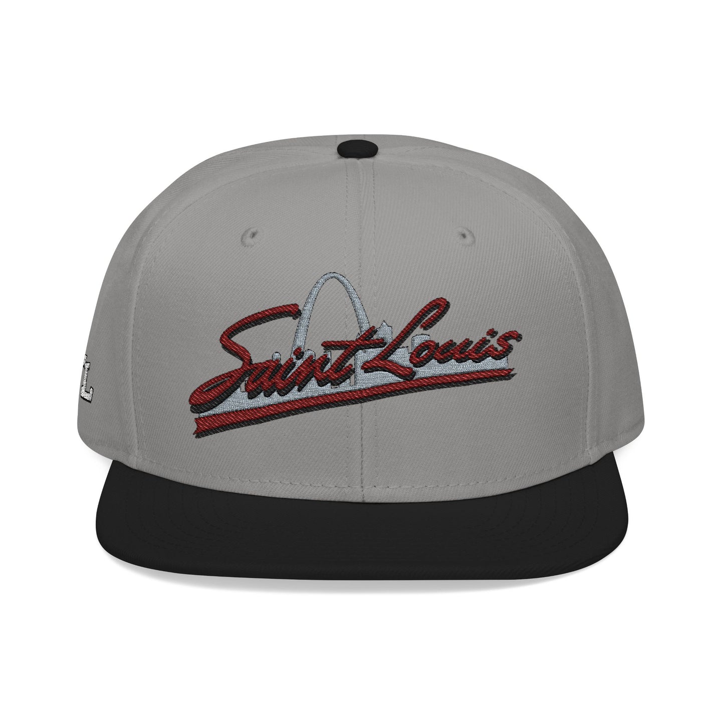Embroidered Snapback-Full Front Saint Louis Logo Printify