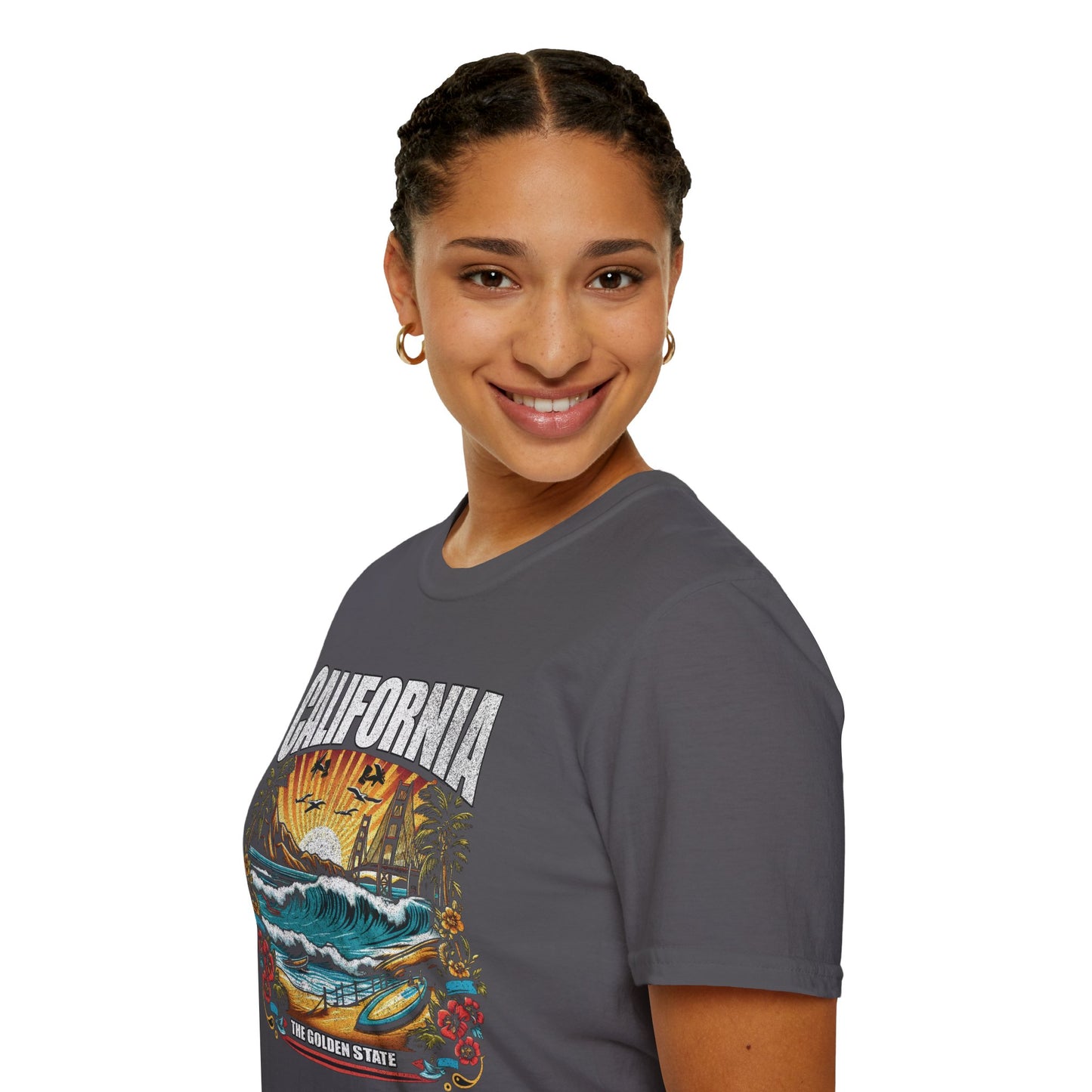 California The Golden State Graphic Tee