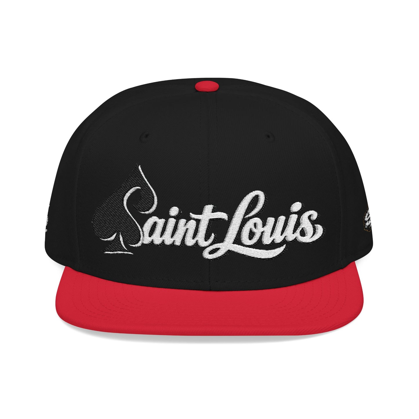 Embroidered 'Saint Louis' Snapback Hat