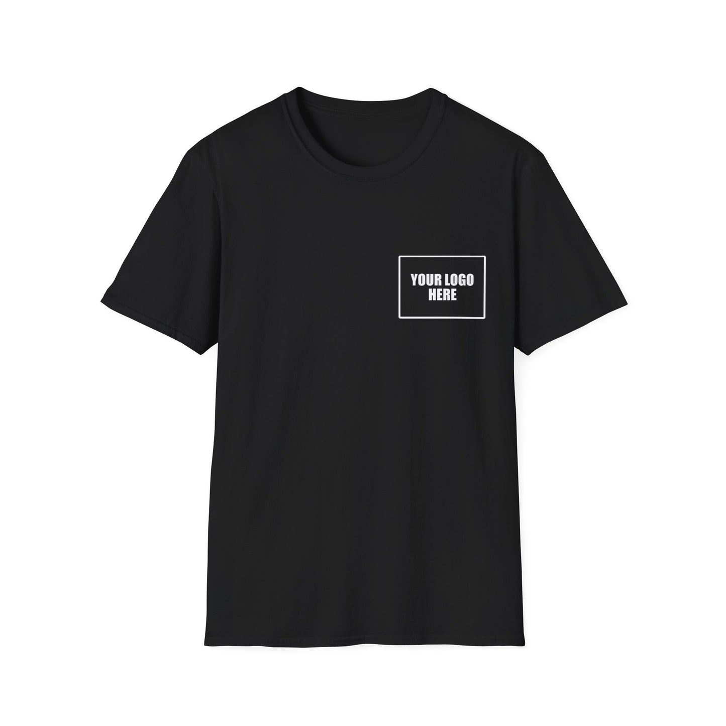 Custom Front Pocket Logo Work T-Shirt