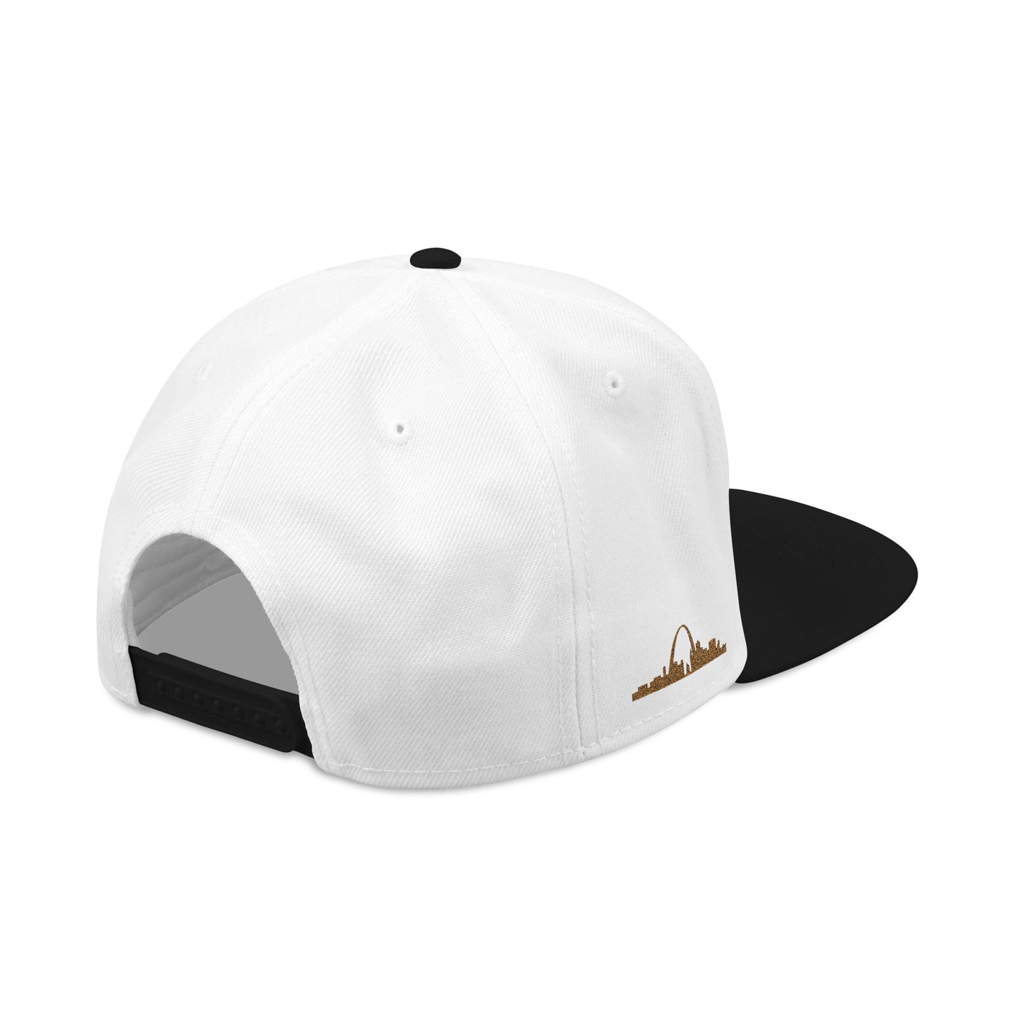 Embroidered Snapback Hat — STL Logo with The Hill Flag  and Saint Louis Flag