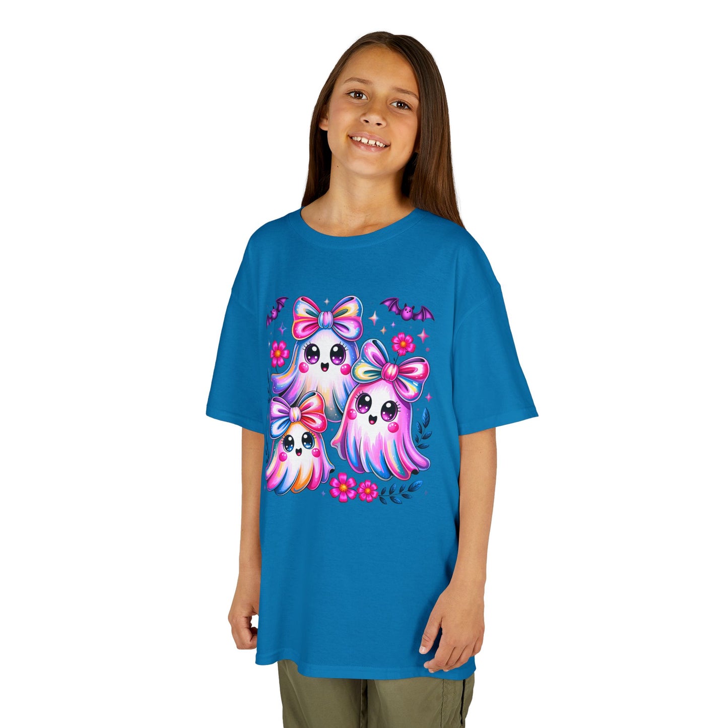 Kids Cute Colorful Ghost Tee