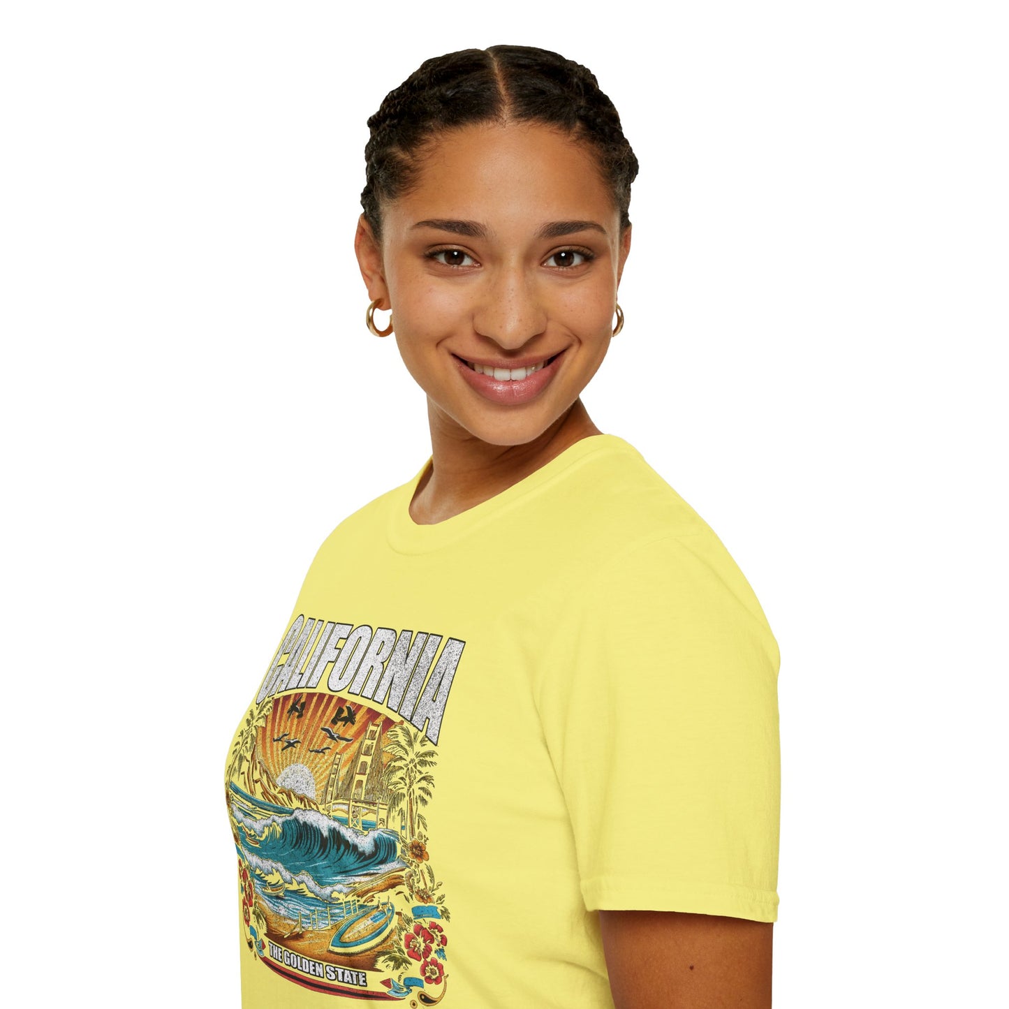California The Golden State Graphic Tee