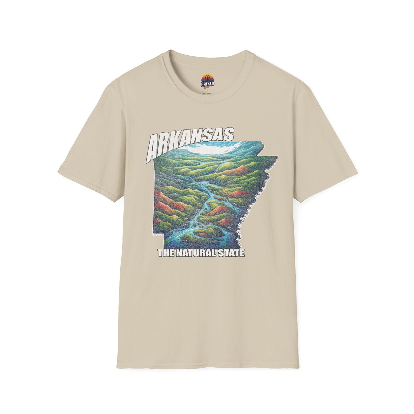 Arkansas The Natural State Graphic Tee