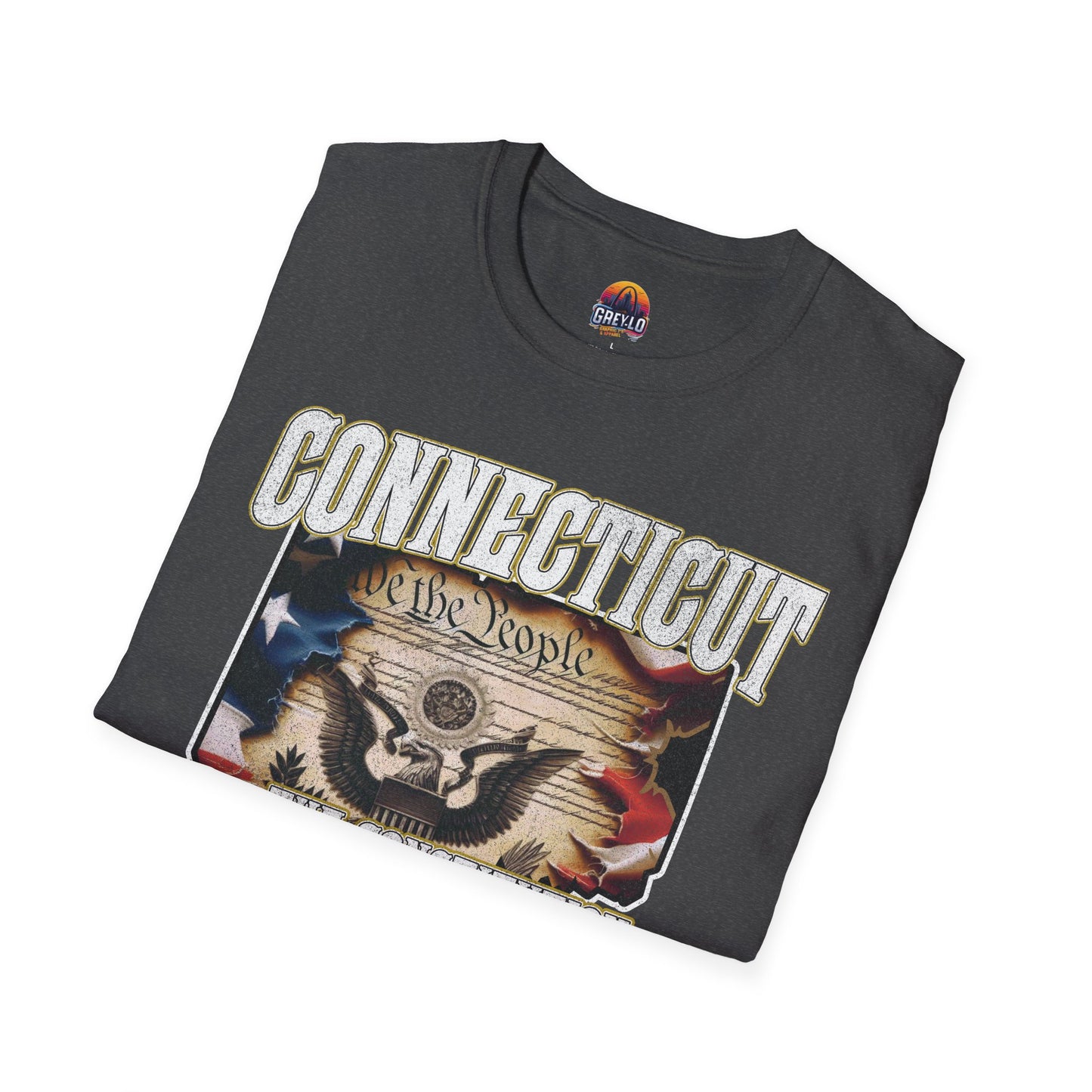 Connecticut The Constitution State Unisex Soft style T-Shirt