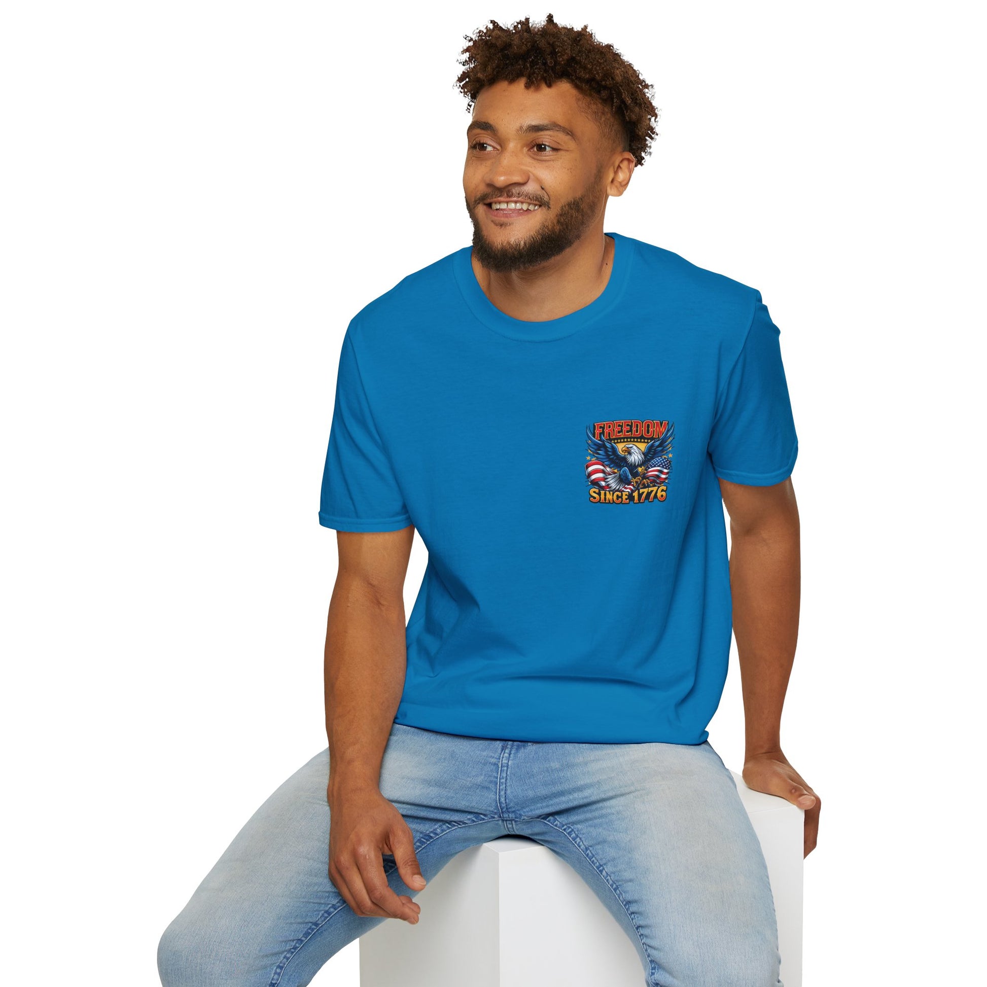 Freedom Since 1776 Graphic Tee Printify