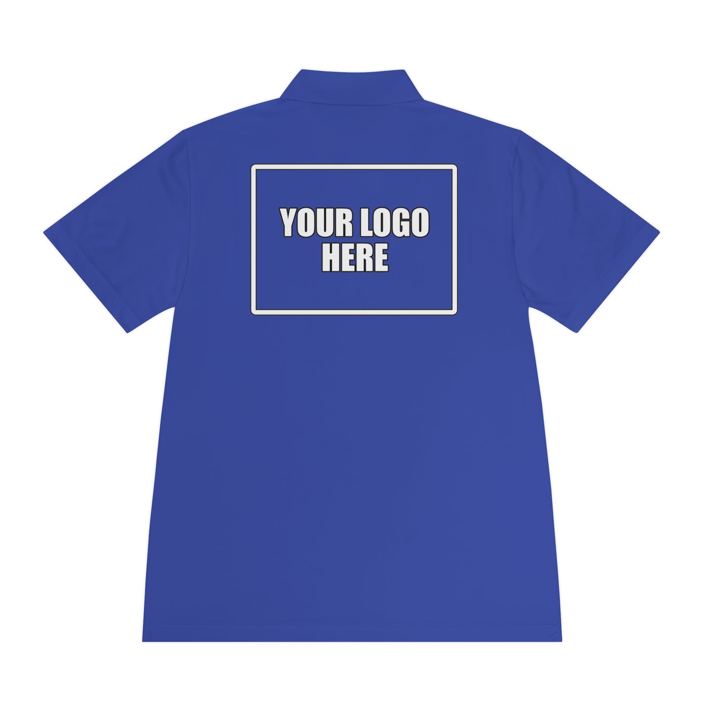 Customizable Sport Polo Work Shirt - Front & Back Logo Work Polo