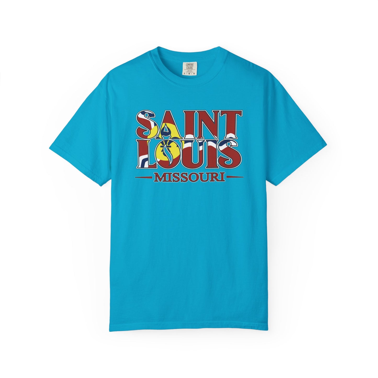 Saint Louis Missouri T-Shirt — Vintage St. Louis Flag Graphic Tee