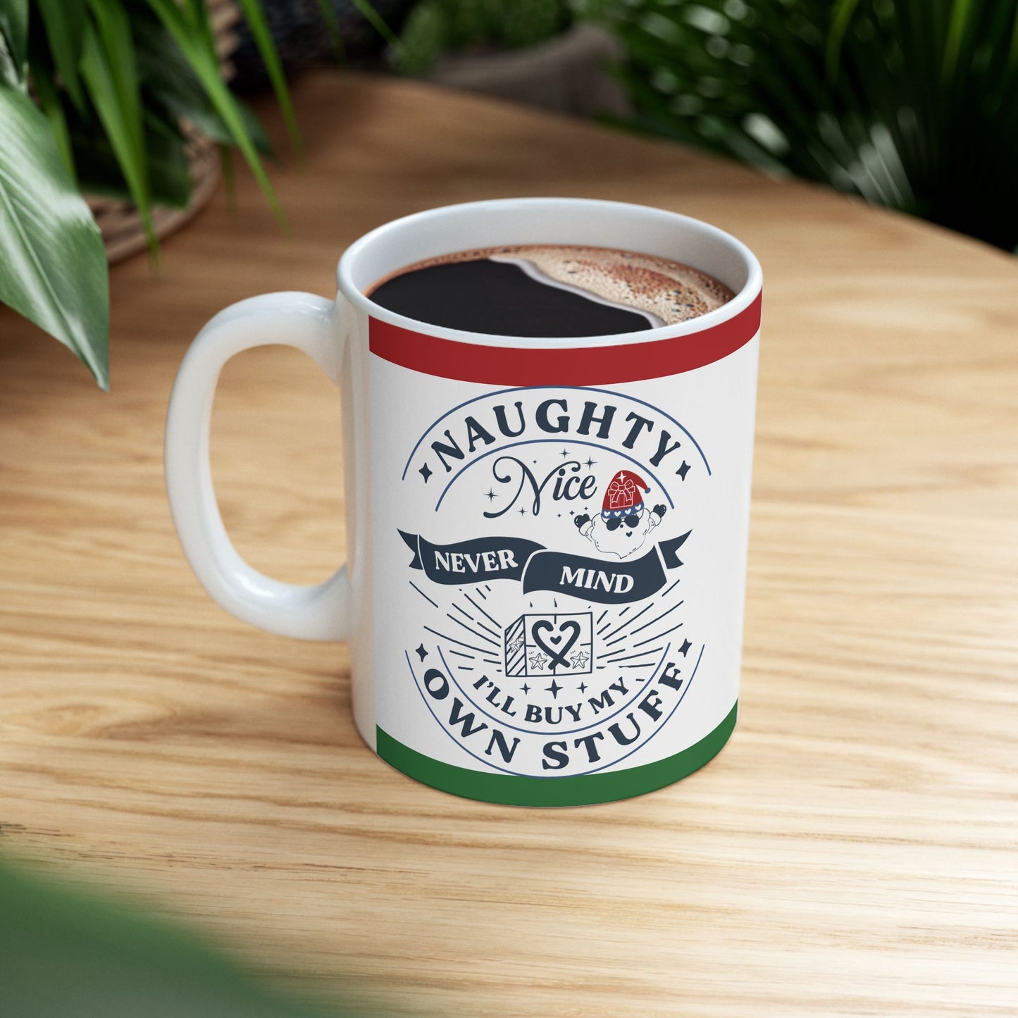 Naughty List Mug (Ceramic)