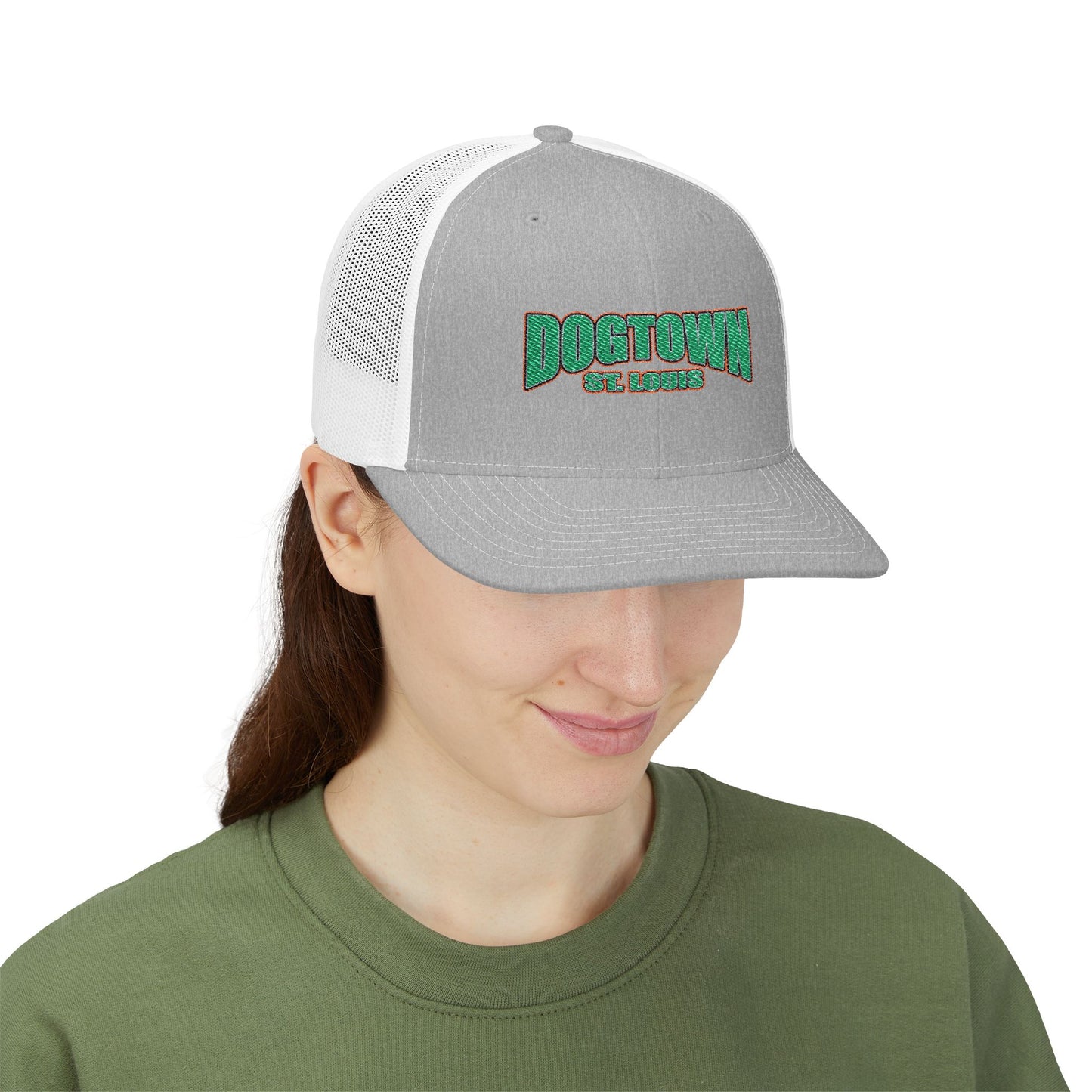 Dogtown Snapback Trucker Cap (Embroidery)