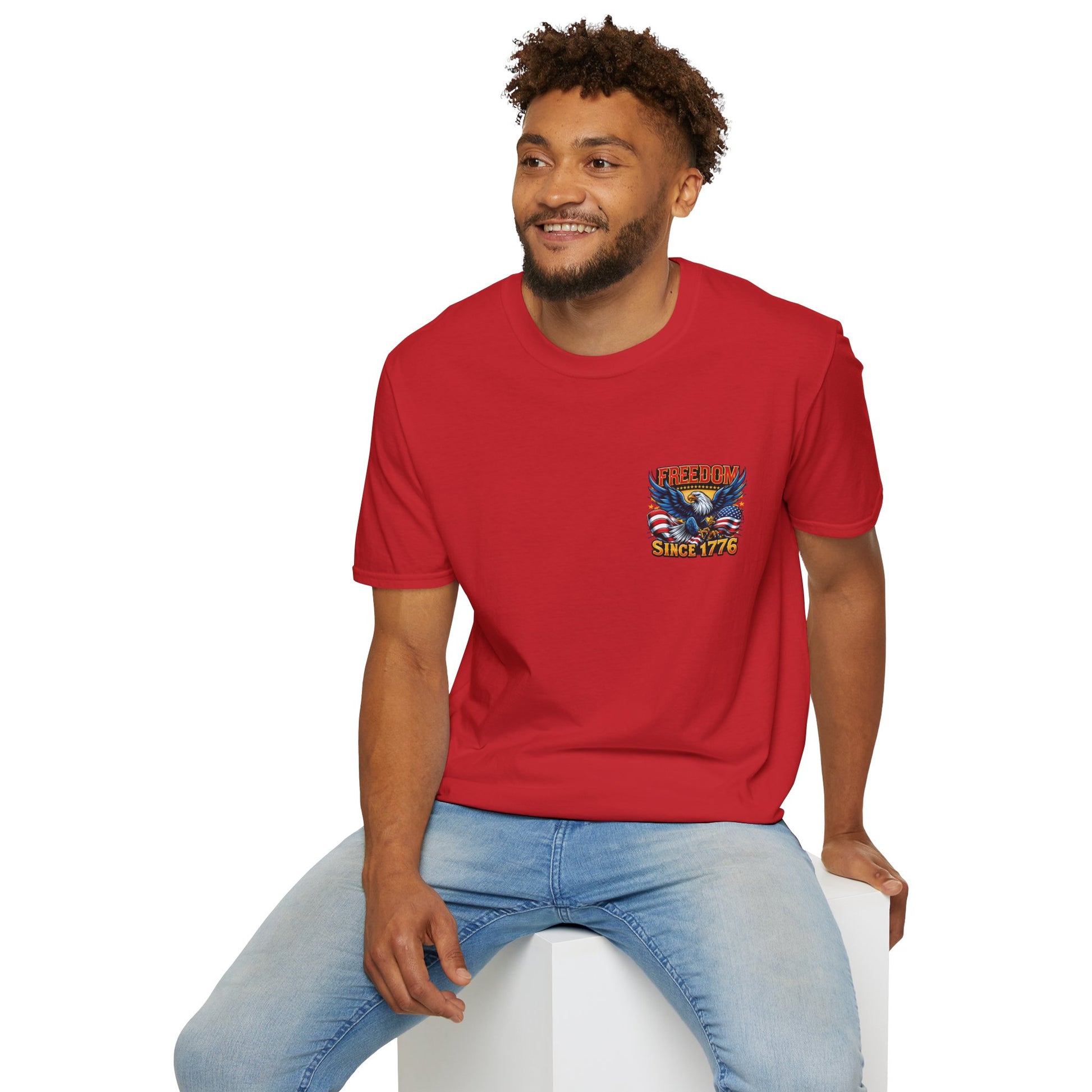 Freedom Since 1776 Graphic Tee Printify