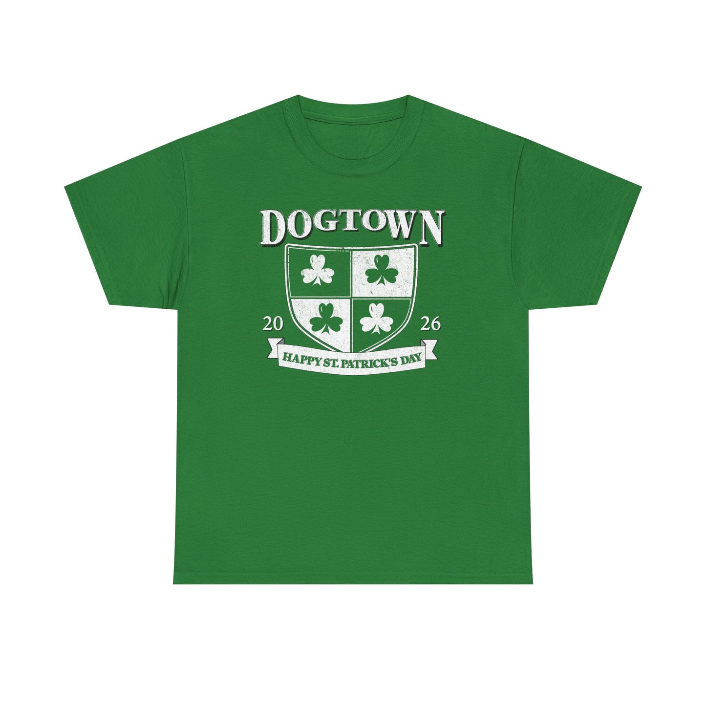 St. Patrick's Day Dogtown Shamrock T‑Shirt