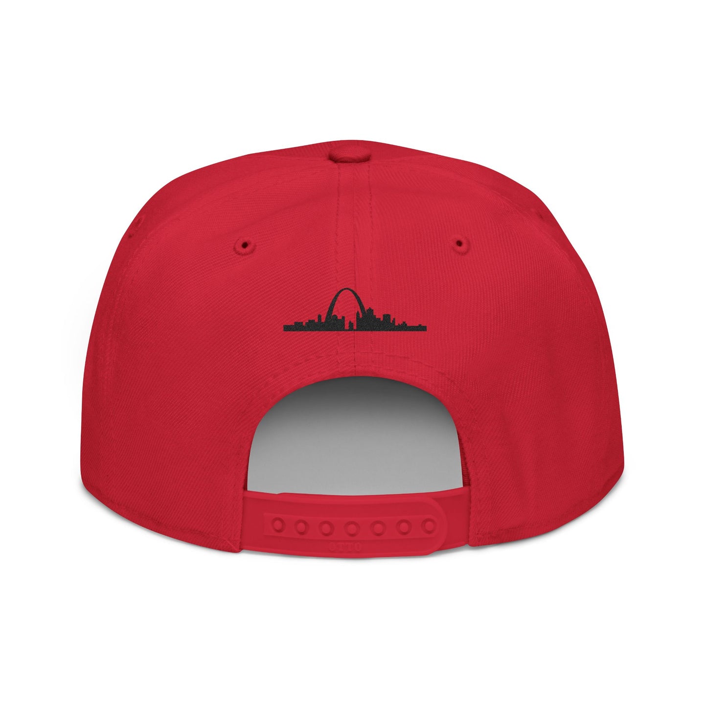 Embroidered Saint Louis Snapback Hat