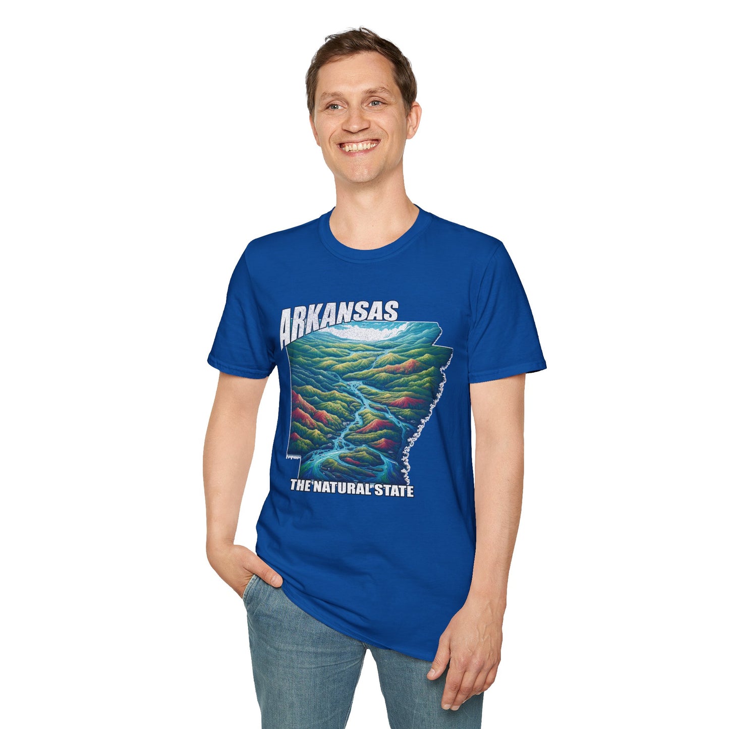 Arkansas The Natural State Graphic Tee