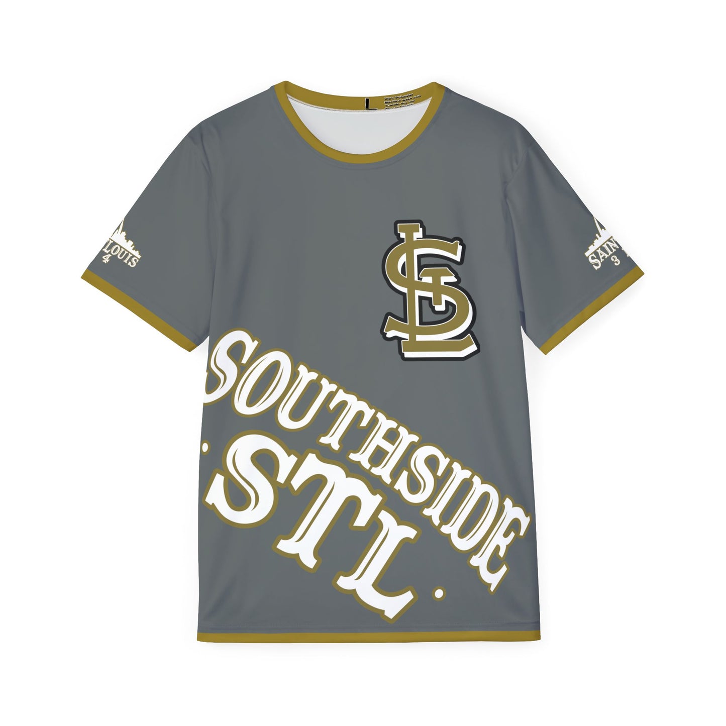 Southside STL All Over Print Sport Jersey (Dark Grey)– Gold Skyline Edition