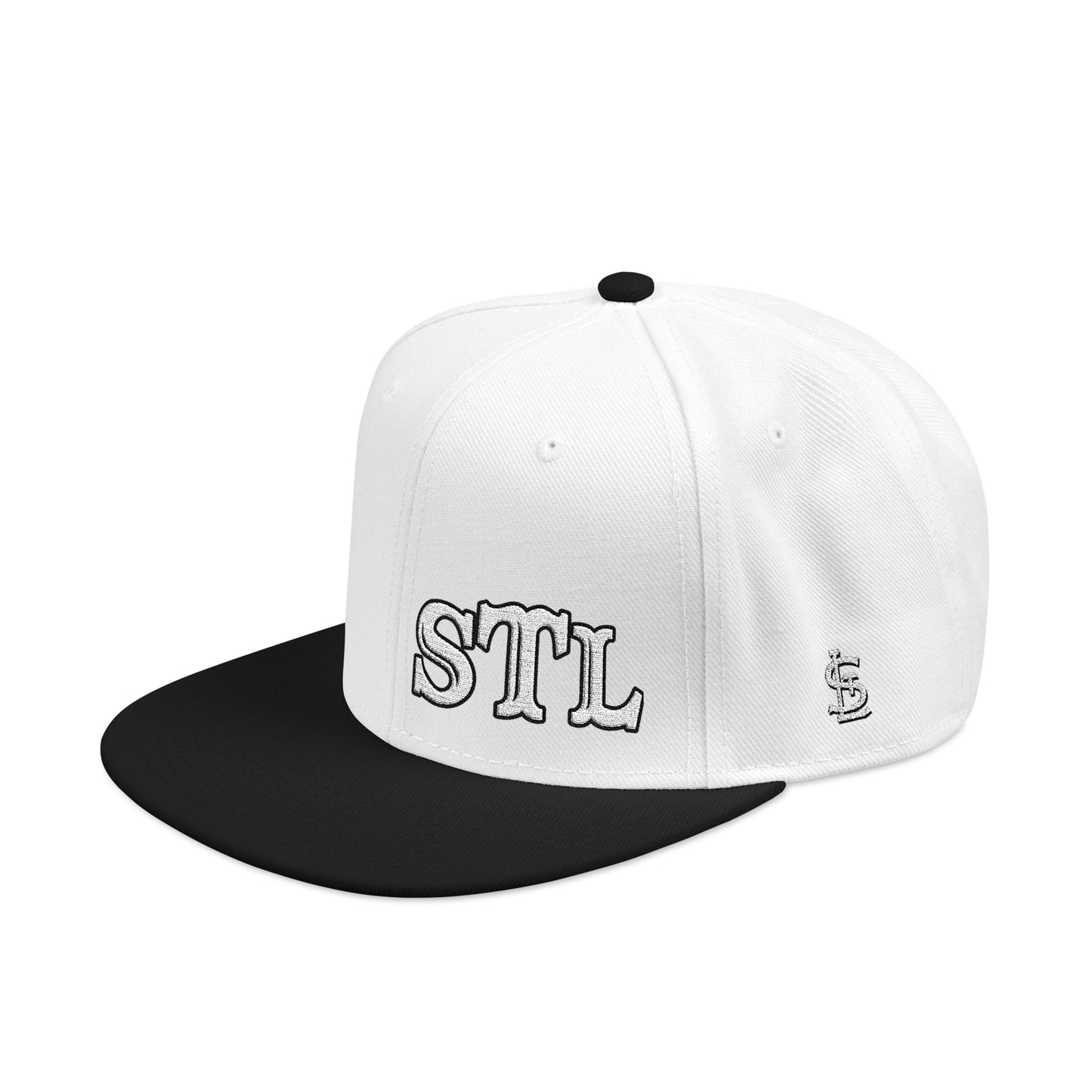 STL Embroidered Snapback Hat-White Lettering