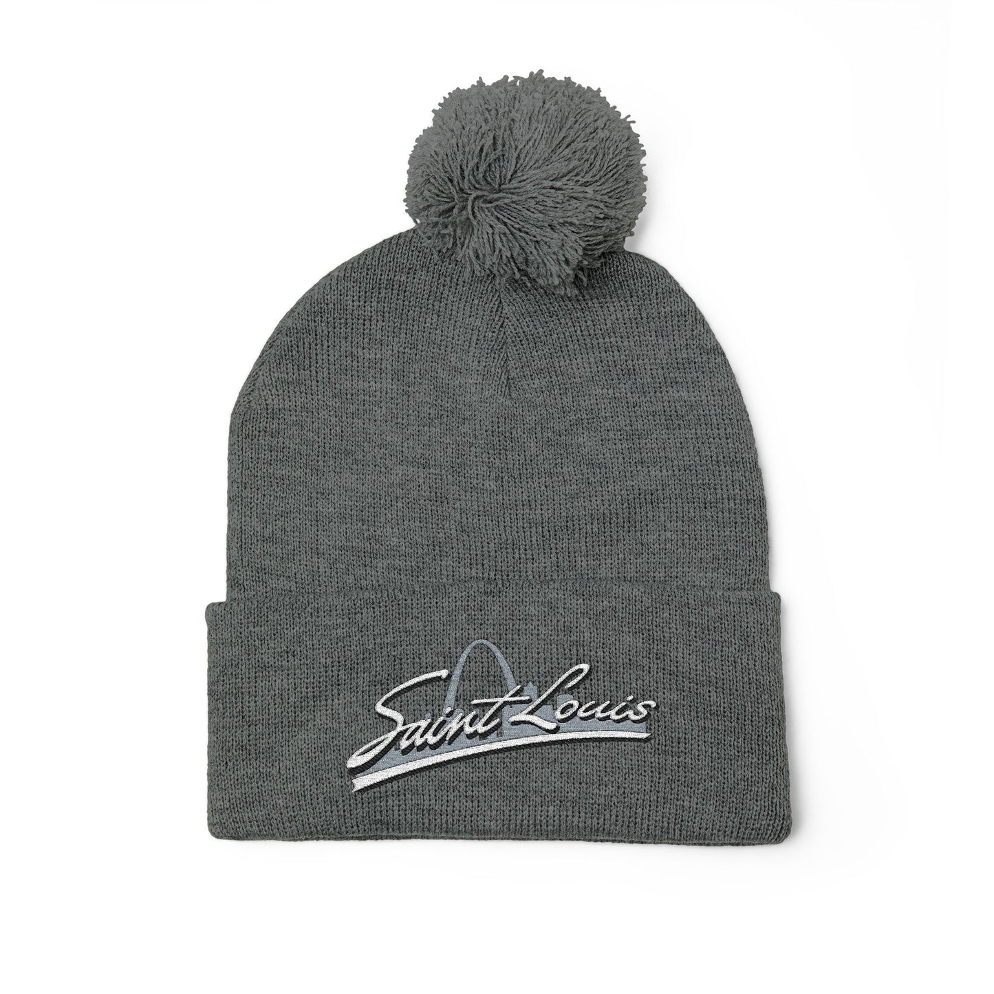 Knit Cap - Saint Louis Embroidered Design