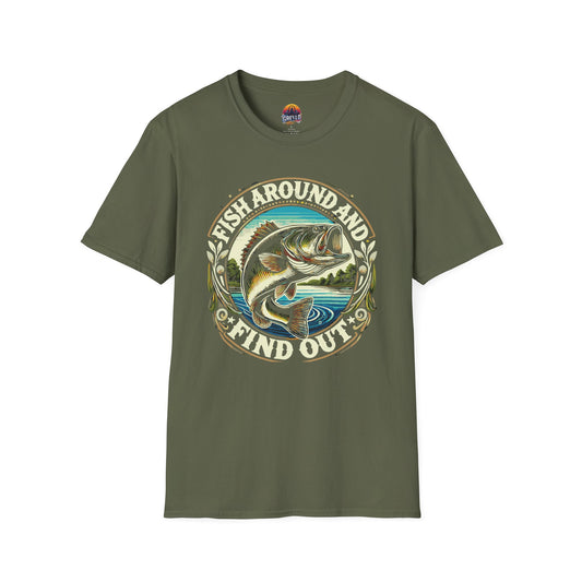 Fish Around And Find out Graphic Tee