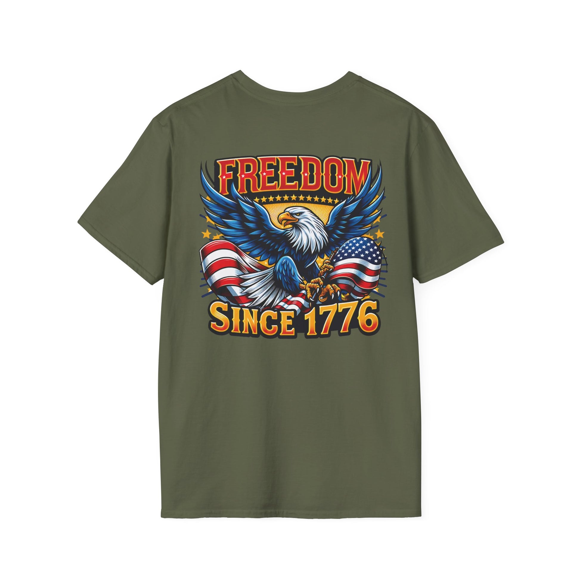 Freedom Since 1776 Graphic Tee Printify