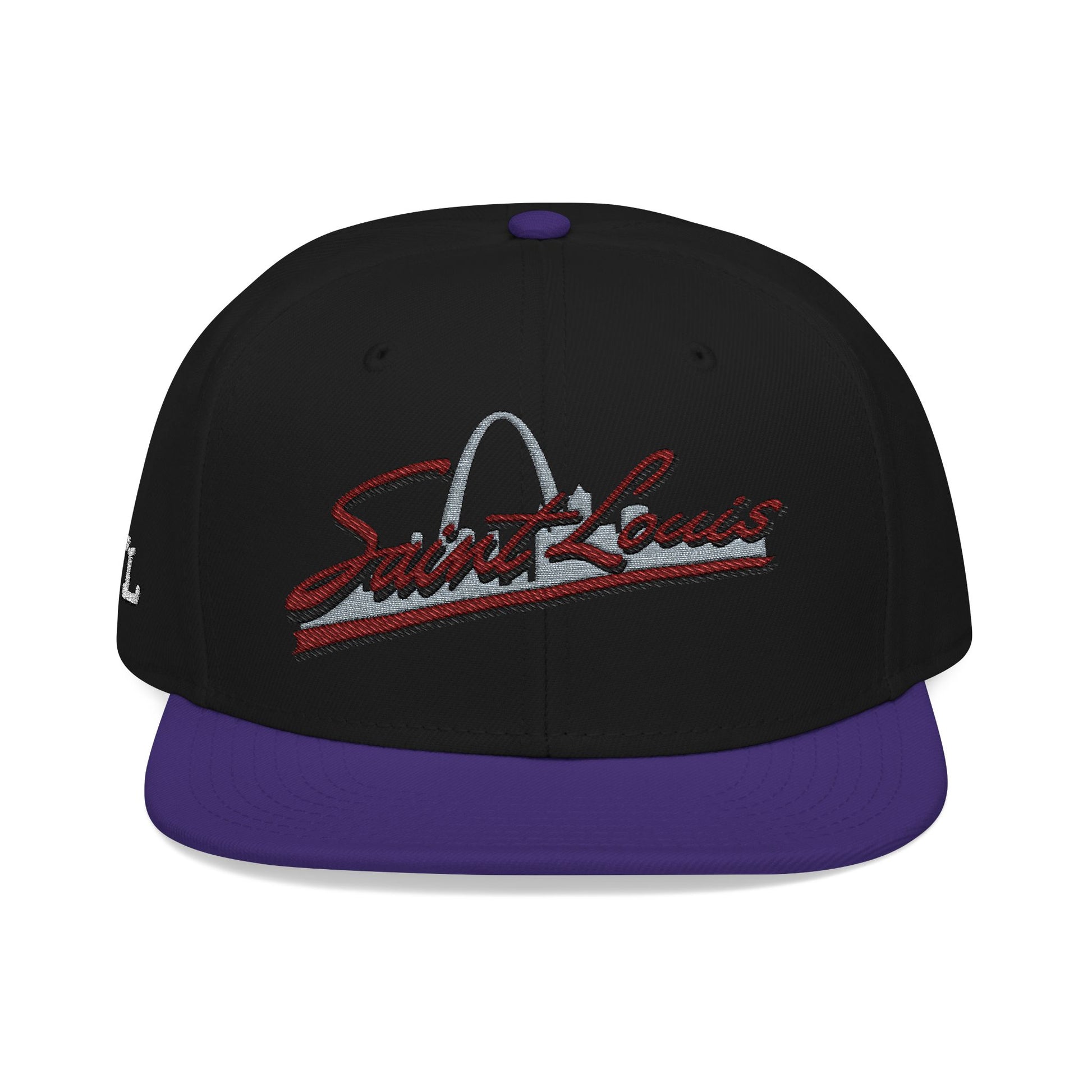 Embroidered Snapback-Full Front Saint Louis Logo Printify