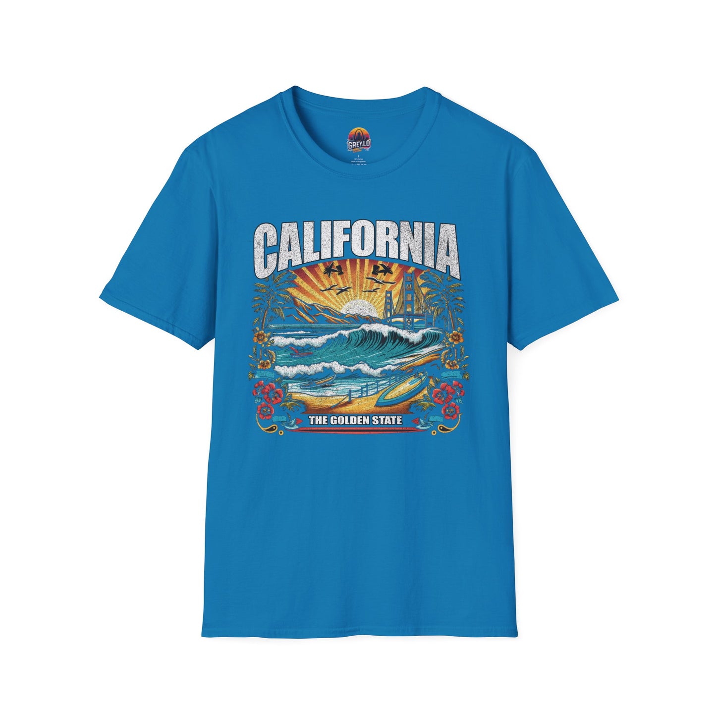 California The Golden State Graphic Tee