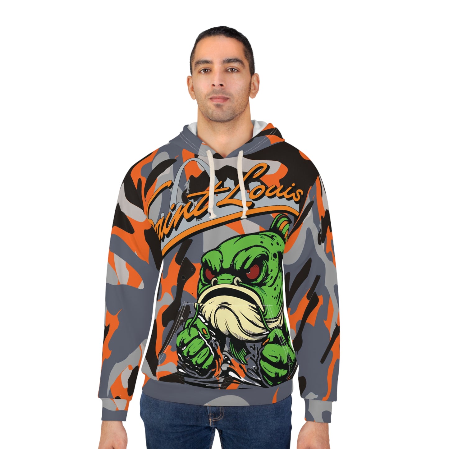 Saint Louis Catfish Camo Hoodie