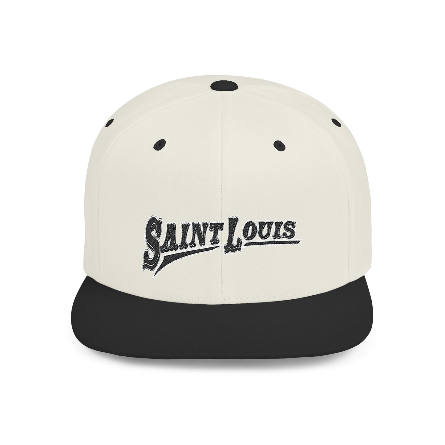 Flat Bill Snapback - Saint Louis Ball Cap Printify