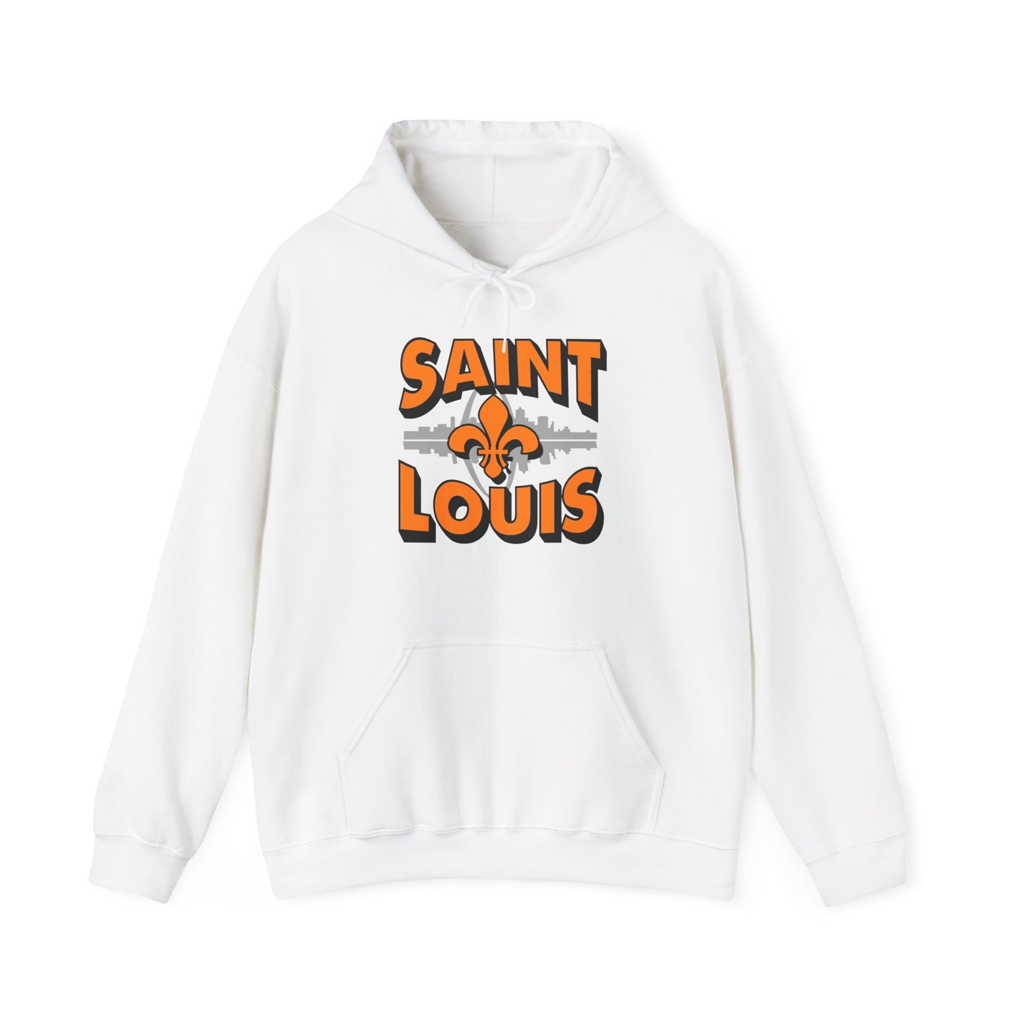 Saint Louis Graphic Hoodie — City Skyline Saint Louis Hoodie