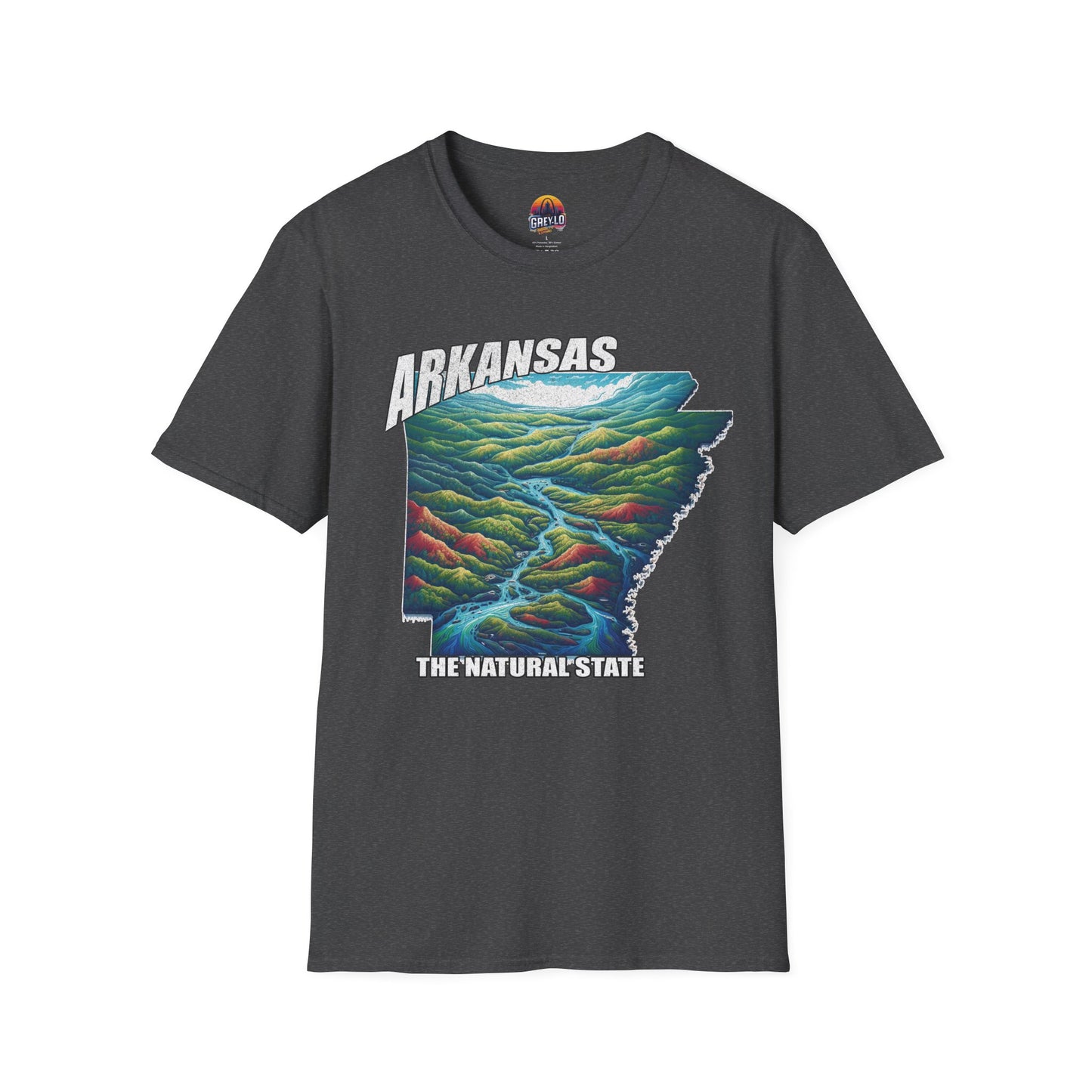 Arkansas The Natural State Graphic Tee