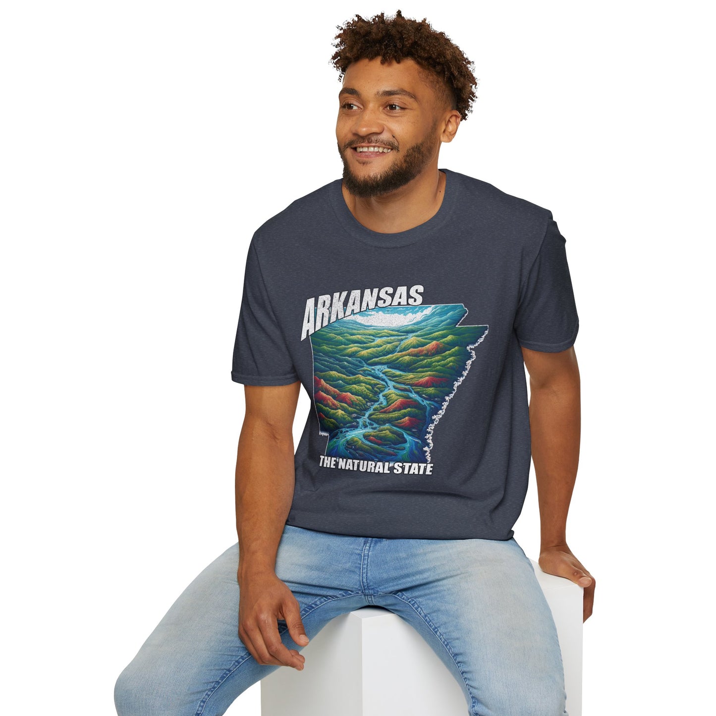 Arkansas The Natural State Graphic Tee
