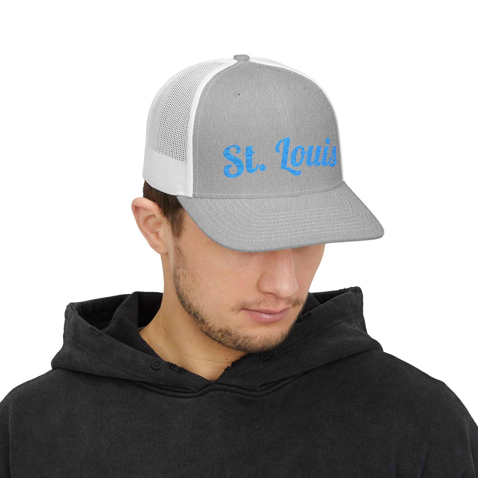Snapback Trucker Cap- Saint Louis theme Printify