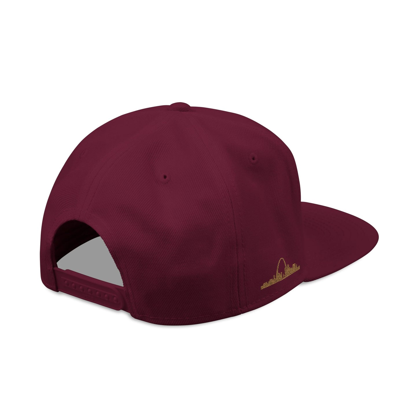 Embroidered Snapback Hat — STL Logo with The Hill Flag  and Saint Louis Flag